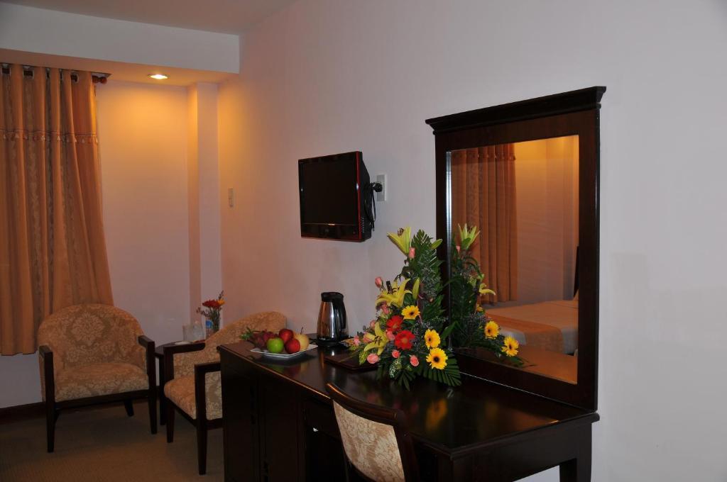 Dong Kinh A Hotel Ho-Chi-Minh-Stadt Zimmer foto